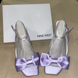 Nine West Lavender Heels